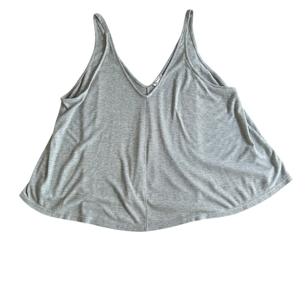 Free People Intimately Oversized Boho Style Gray Tank Top